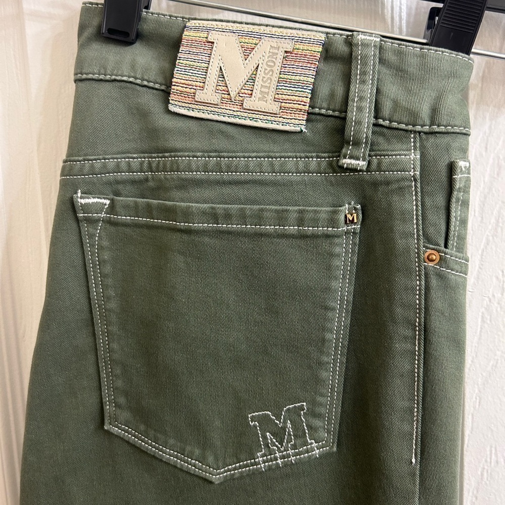 Missoni Army Green Skinny Jeans - Picture 10 of 10